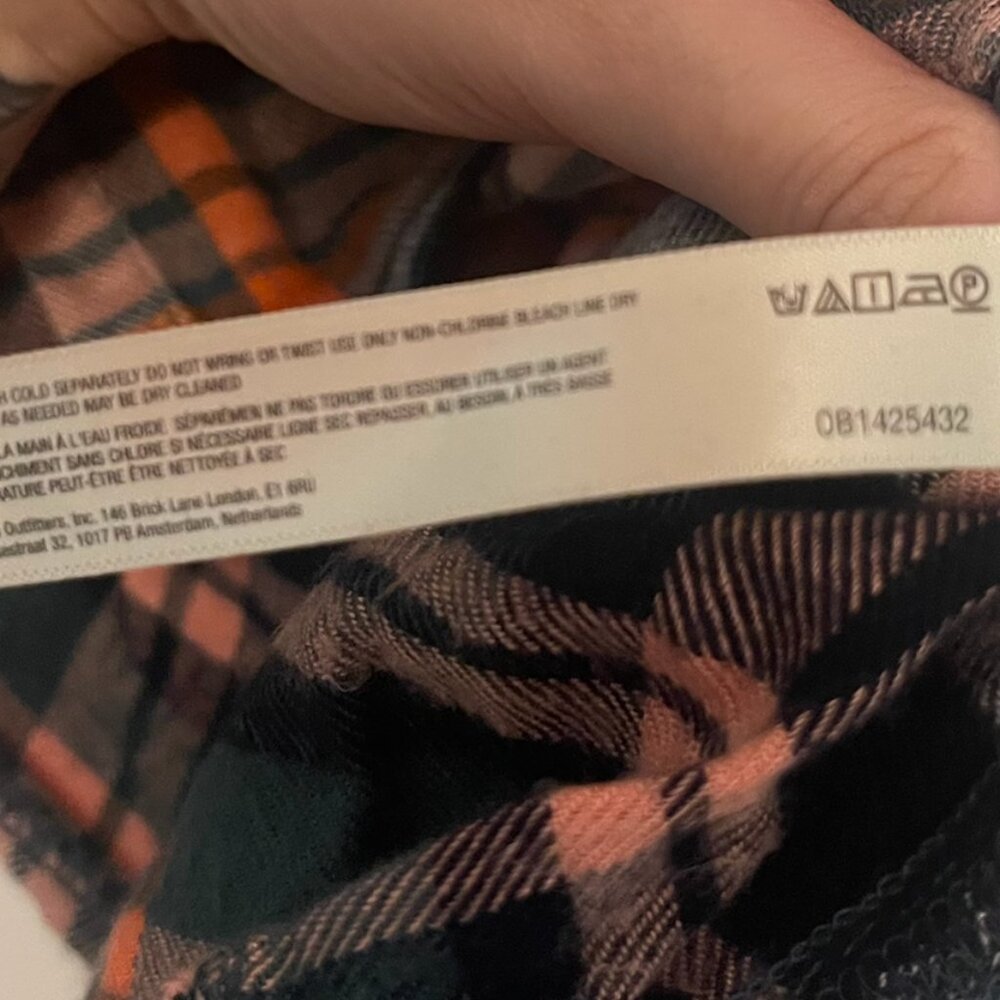 Free People Intimately Wrapped In Flannel Top - Picture 7 of 7
